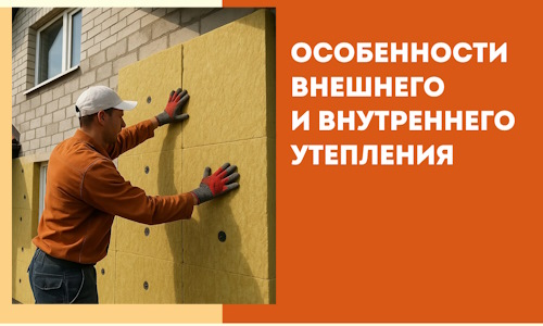 Какие особенности внешнего и внутреннего утепления в соколе