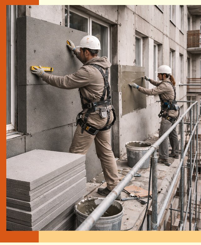 Утепление квартиры снаружи под ключ в соколе