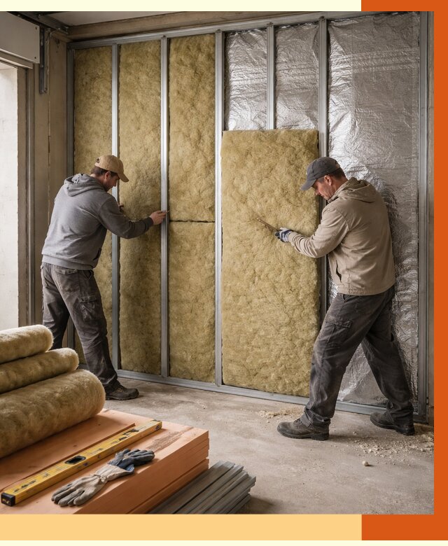 Утепление гаража изнутри в соколе от 7814 руб/м2 — работы и цена | ТепломастерСкл