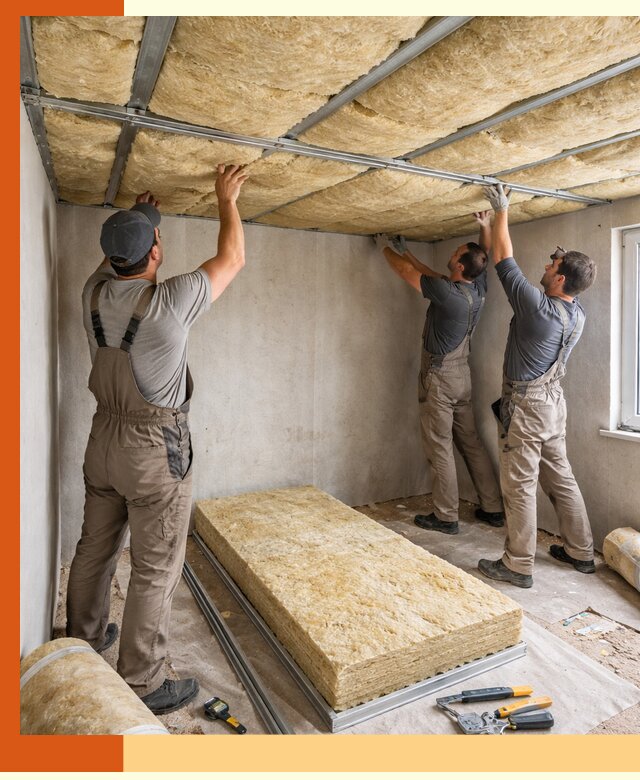 Утепление потолка в соколе — тепло и без сквозняков