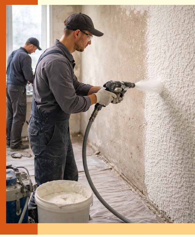 Утепление стен жидкой теплоизоляцией в Соколе для квартир и домов