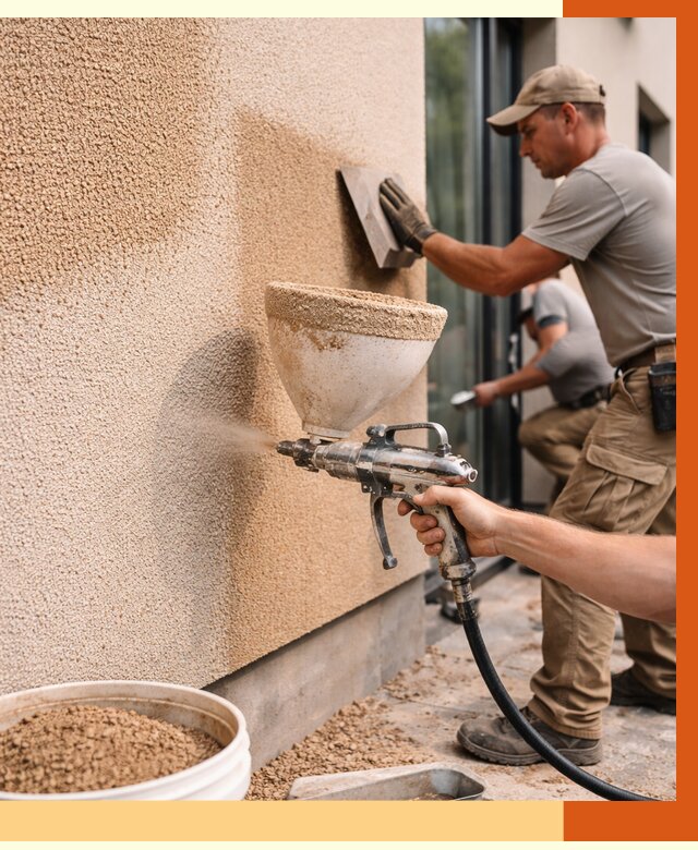 Утепление фасада жидкой пробкой в соколе от 5001 руб./м² под ключ | ТепломастерСкл