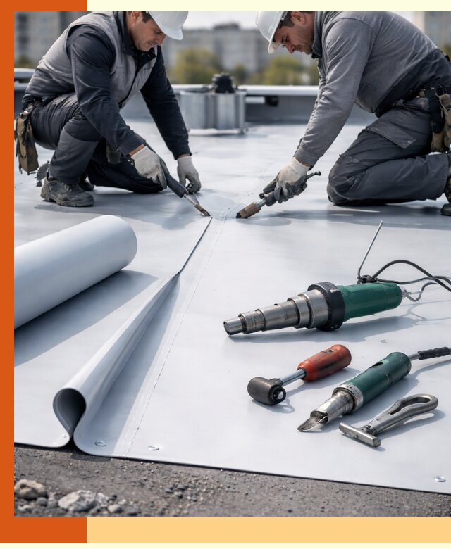 Гидроизоляция мембранной кровли в соколе: монтаж и ремонт быстро
