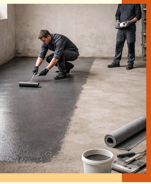 Гидроизоляция гаражного пола в соколе от 3647 руб./м² — ТепломастерСкл профессионально